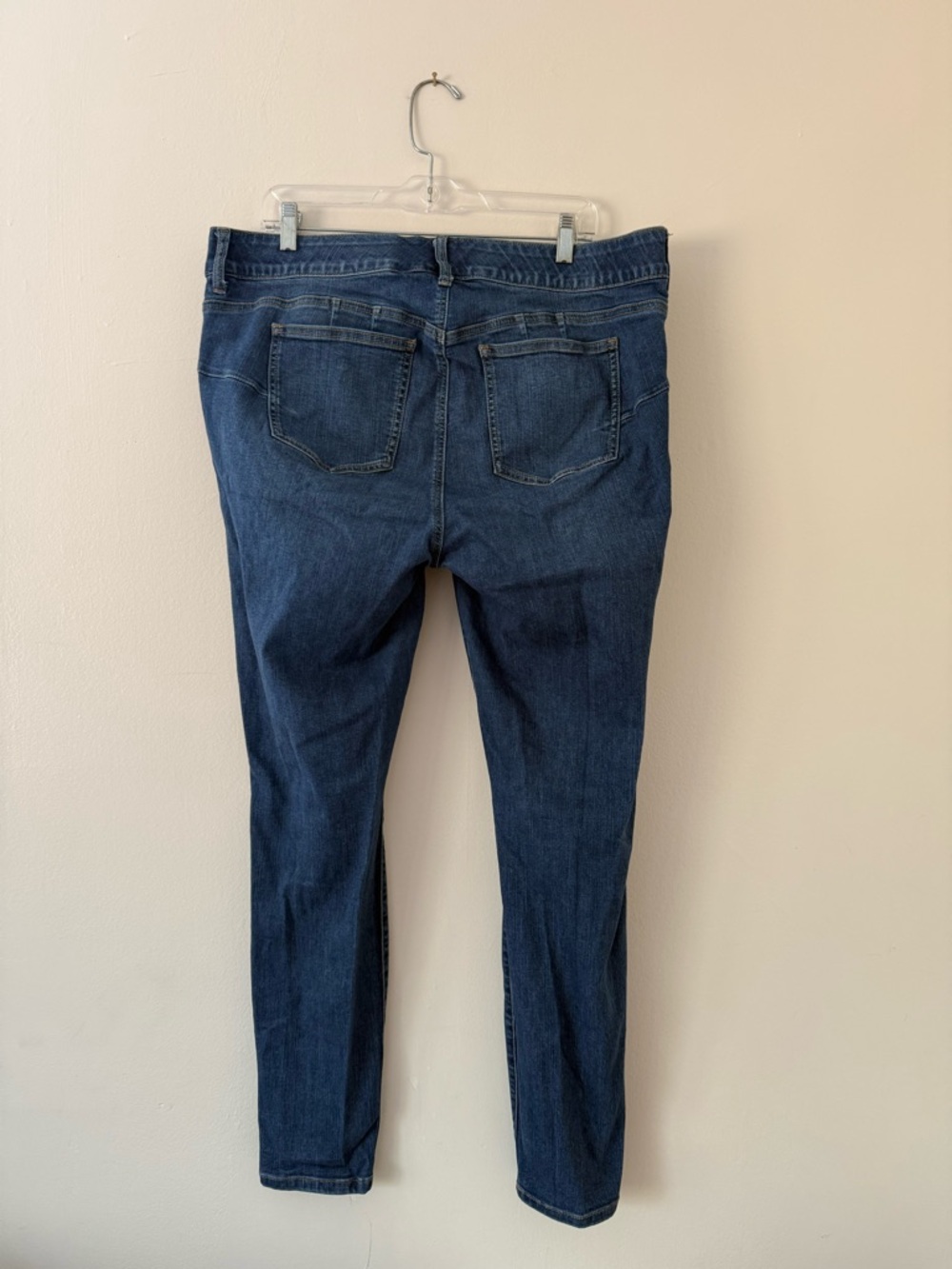 Torrid Bombshell Skinny Jeans 18T Tall Womens Plus Size Distressed BlueJeans EUC - Picture 5 of 8